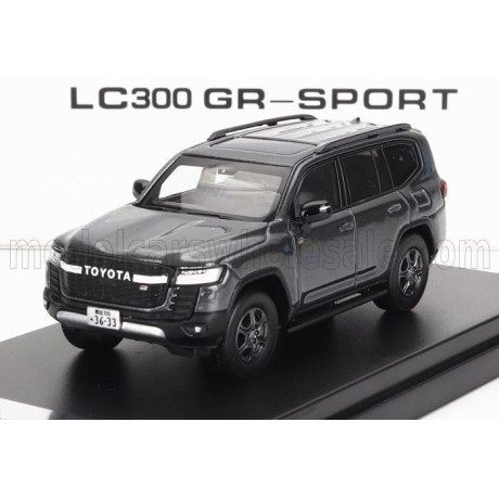 LCD MODEL TOYOTA LAND CRUISER LC300-GR SPORT 2022 - GREY 1/64