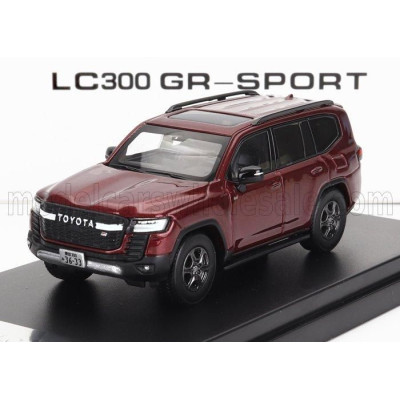 LCD MODEL TOYOTA LAND CRUISER LC300-GR SPORT 2022 - RED 1/64