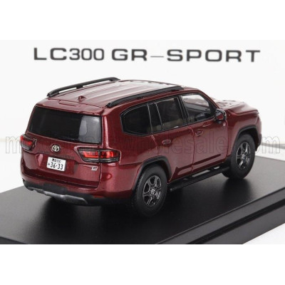 LCD MODEL TOYOTA LAND CRUISER LC300-GR SPORT 2022 - RED 1/64