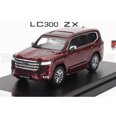 LCD MODEL TOYOTA LAND CRUISER LC300-ZX 2022 - RED 1/64