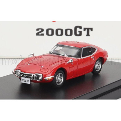 LCD MODEL TOYOTA 2000GT COUPE 1967 - RED 1/64