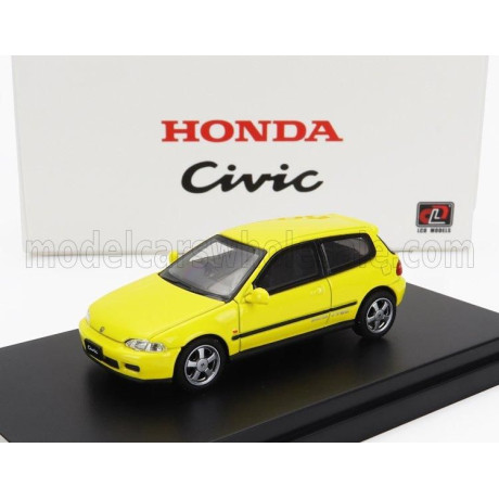 LCD MODEL HONDA CIVIC EG6 VTEC 1993 - YELLOW 1/64