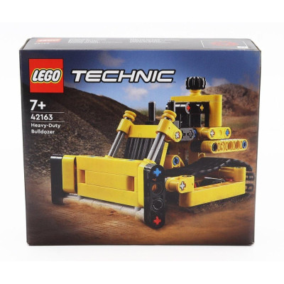 LEGO BULLDOZER LEGO TECHNIC - HEAVY DUTY TRACTOR CINGOLATO - 195 PEZZI - 195 PIECES - YELLOW