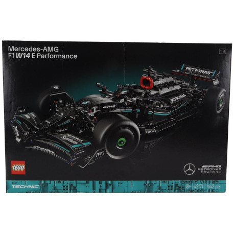 LEGO MERCEDES GP LEGO TECHNIC - F1 W14 TEAM MERCEDES-AMG PETRONAS FORMULA ONE SEASON 2023 LEWIS HAMILTON - GEORGE RUSSEL - 1642