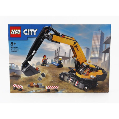 LEGO AMMANN LEGO CITY - ESCAVATORE CINGOLATO - EXCAVATOR HYDRAULIC 2015 - YELLOW BLACK