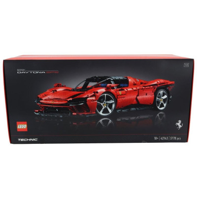 LEGO FERRARI LEGO TECHNIC - DAYTONA SP3 2022 - 3778 PEZZI - 3778 PIECES - RED 1/8
