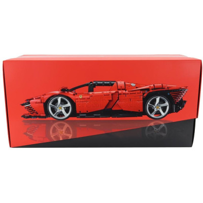 LEGO FERRARI LEGO TECHNIC - DAYTONA SP3 2022 - 3778 PEZZI - 3778 PIECES - RED 1/8