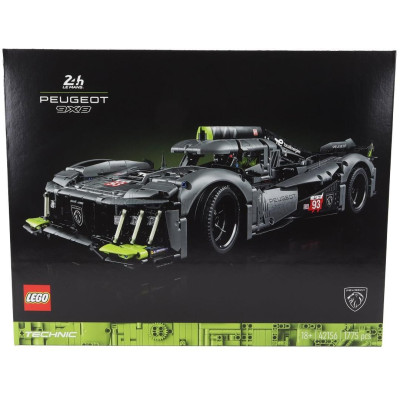 LEGO PEUGEOT 9X8 X6H 2.6L TURBO V6 TEAM PEUGEOT TOTALENERGIES N 93 24h LE MANS 2023 - 1775 PEZZI - 1775 PIECES - GREY YELLOW