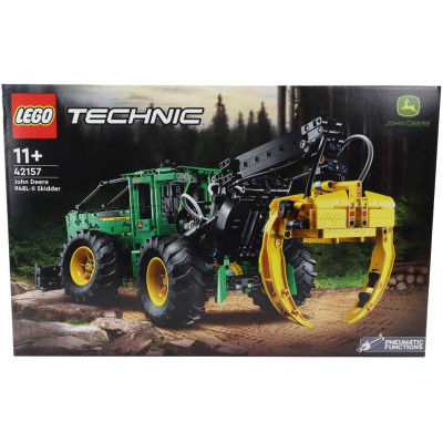 LEGO JOHN DEERE LEGO TECHNIC - 948L-II TRACTOR SKIDDER 2018 - 1492 PEZZI - 1492 PIECES - GREEN YELLOW