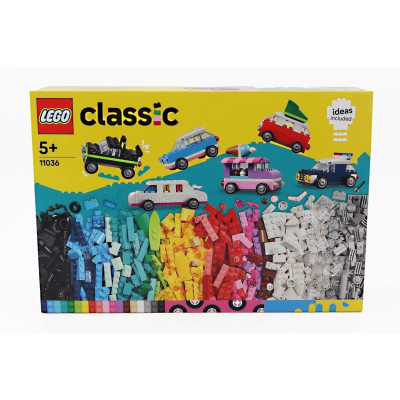 LEGO AUTOMOBILE LEGO CLASSIC - VEICOLI CREATIVI - AUTO COLORATE - FREE BUILD - 900 PEZZI - 900 PIECES - VARIOUS