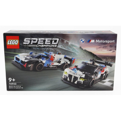 LEGO BMW LEGO - SET 2X TEAM M-MOTORSPORT 4-SERIES M4 GT3 + M HYBRID V8 2023 - 676 PEZZI - 676 PIECES - BLUE WHITE BLACK RED