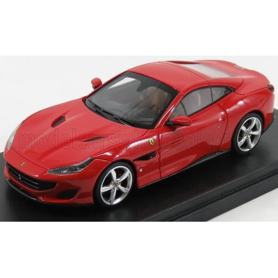 LOOKSMART FERRARI PORTOFINO CABRIOLET CLOSED 2018 - ROSSO CORSA - RED 1/43