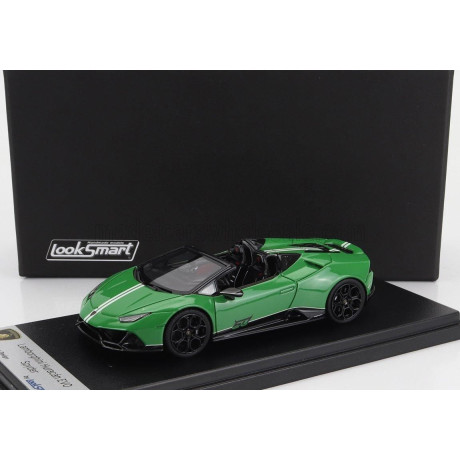 LOOKSMART LAMBORGHINI HURACAN EVO SPIDER 60th ANNIVERSARY 2023 - VERDE VIPER - GREEN 1/43