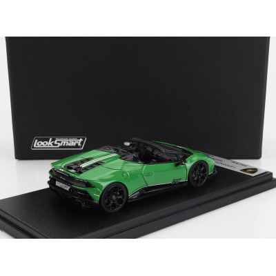 LOOKSMART LAMBORGHINI HURACAN EVO SPIDER 60th ANNIVERSARY 2023 - VERDE VIPER - GREEN 1/43