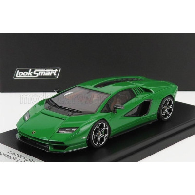 LOOKSMART LAMBORGHINI COUNTACH LPi 800-4 2021 - VERDE MEDIO - GREEN 1/43