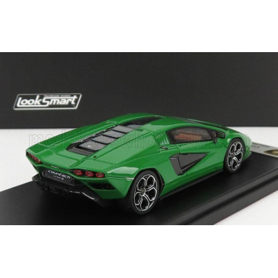 LOOKSMART LAMBORGHINI COUNTACH LPi 800-4 2021 - VERDE MEDIO - GREEN 1/43