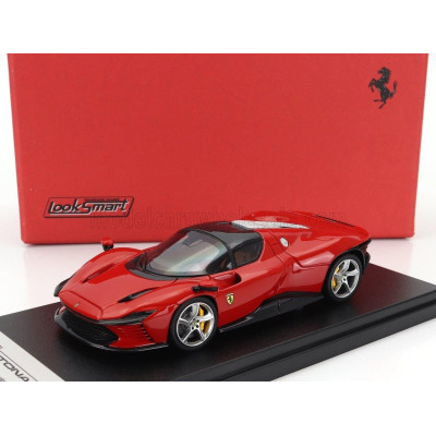 LOOKSMART FERRARI DAYTONA SP3 CLOSED ROOF 2022 - ROSSO CORSA - RED 1/43