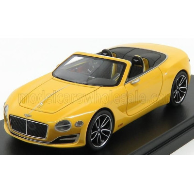 LOOKSMART BENTLEY EXP 12 SPEED 6e SPIDER CONCEPT 2017 - MONACO YELLOW 1/43