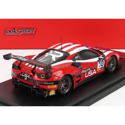 LOOKSMART FERRARI 488 GT3 USA TEAM N 18 8h FIA MOTORSPORT GAMES GT CUP VALLELUNGA 2019 ROBERT FERRIOL - SPENCER PUMPELLY - RED U