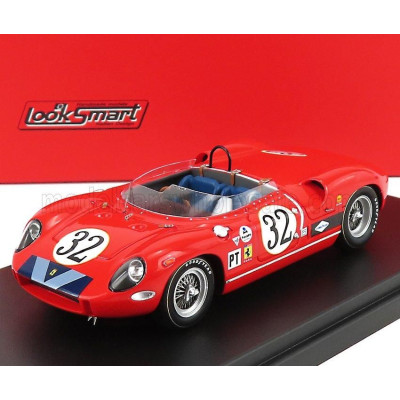 LOOKSMART FERRARI 275P SPIDER N 32 12h SEBRING 1965 E.HUGUS - T.O'BRIEN - C.HAYES - P.RICHARDS - RED 1/43