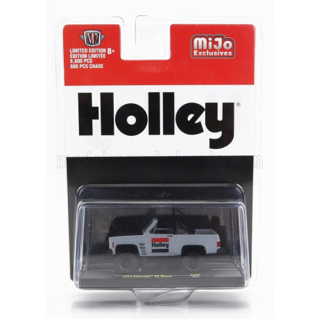 M2 MACHINES CHEVROLET K5 BLAZER PICK-UP HOLLEY 1973 - GREY BLACK 1/64