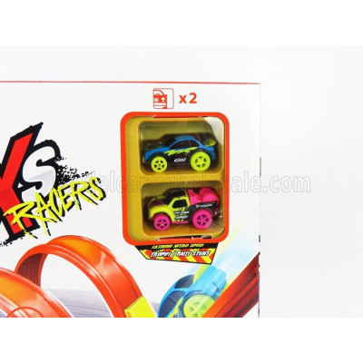 MAISTO TRACK - PISTA NXS RACER DUAL RACE CHALLANGE - ORANGE 1/43