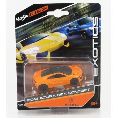 MAISTO ACURA NSX CONCEPT 2012 - ORANGE MET 1/64