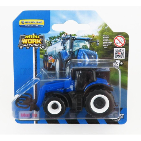 MAISTO NEW HOLLAND T7-315 TRACTOR 2018 - BLUE 1/64