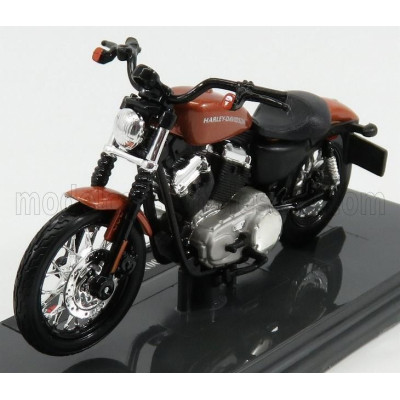 MAISTO HARLEY DAVIDSON XL 1200N NIGHTSTER 2007 - COPPER MET 1/18