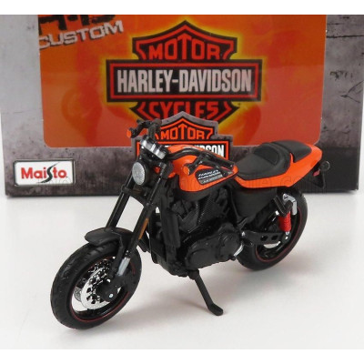 MAISTO HARLEY DAVIDSON XR1200X 2011 - ORANGE BLACK 1/18