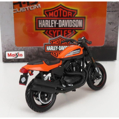 MAISTO HARLEY DAVIDSON XR1200X 2011 - ORANGE BLACK 1/18