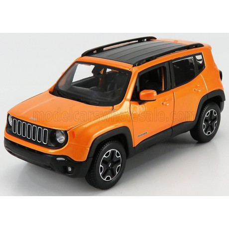 MAISTO JEEP RENEGADE 2017 - ORANGE MET 1/24