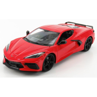 MAISTO CHEVROLET CORVETTE STINGRAY 2020 - RED 1/18
