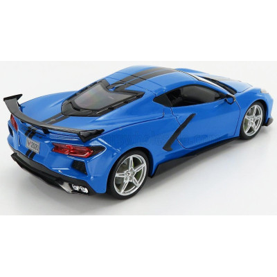 MAISTO CHEVROLET CORVETTE STINGRAY 2020 - BLUE 1/18