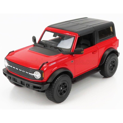 MAISTO FORD USA BRONCO WILDTRACK 2021 - RED 1/18