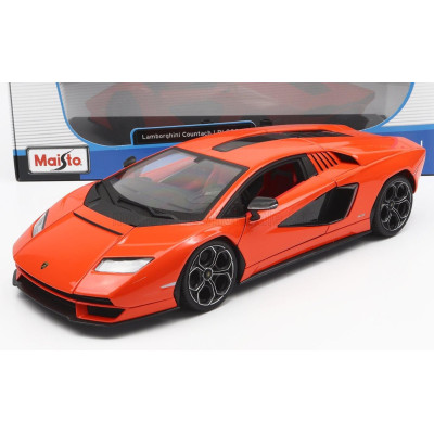 MAISTO LAMBORGHINI COUNTACH LPi 800-4 2021 - ORANGE 1/18