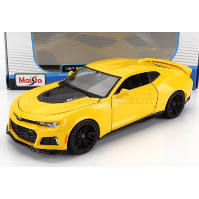 MAISTO CHEVROLET CAMARO ZL1 COUPE 2017 - YELLOW 1/24