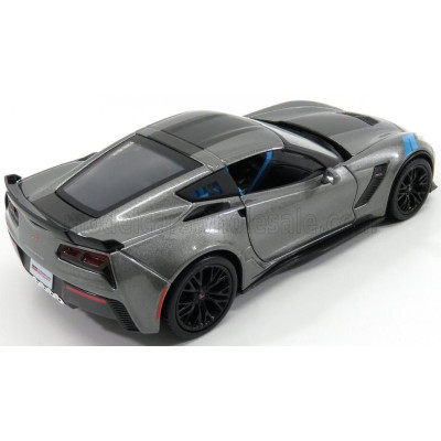 MAISTO CHEVROLET CORVETTE GRAND SPORT 2017 - GREY MET 1/24