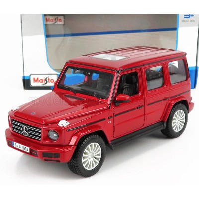 MAISTO MERCEDES BENZ G-CLASS AMG V8 2019 - RED MET 1/25