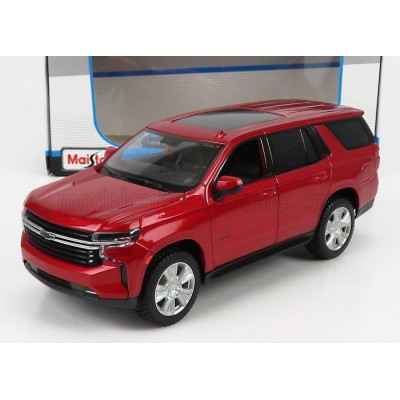 MAISTO CHEVROLET TAHOE SUV 2021 - RED 1/26