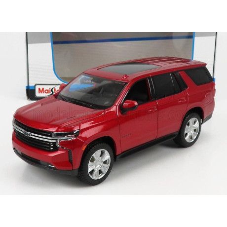 MAISTO CHEVROLET TAHOE SUV 2021 - RED 1/26