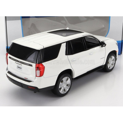 MAISTO CHEVROLET TAHOE SUV 2021 - WHITE 1/26