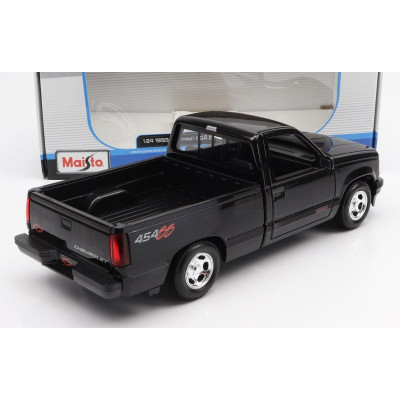 MAISTO CHEVROLET 454 SS PICK-UP 1993 - BLACK 1/24