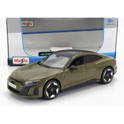 MAISTO AUDI GT RS E-TRON 2022 - OLIVE GREEN 1/24