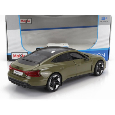 MAISTO AUDI GT RS E-TRON 2022 - OLIVE GREEN 1/24