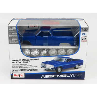 MAISTO CHEVROLET EL CAMINO PICK-UP 1965 - BLUE 1/25