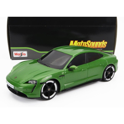 MAISTO PORSCHE TAYCAN TURBO S 2019 - GREEN 1/24