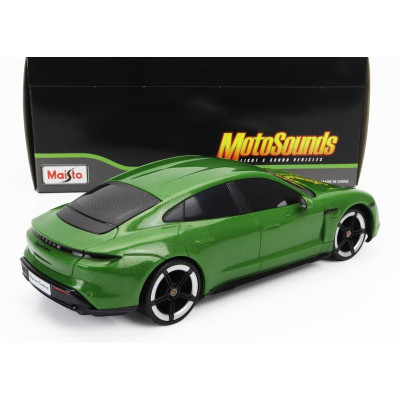 MAISTO PORSCHE TAYCAN TURBO S 2019 - GREEN 1/24