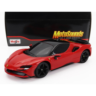 MAISTO FERRARI SF90 STRADALE HYBRID 1000hp 2019 - RED 1/24
