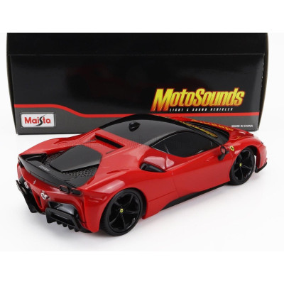 MAISTO FERRARI SF90 STRADALE HYBRID 1000hp 2019 - RED 1/24